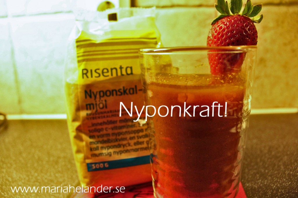 Snygg och frisk med nypon. Maria Helander