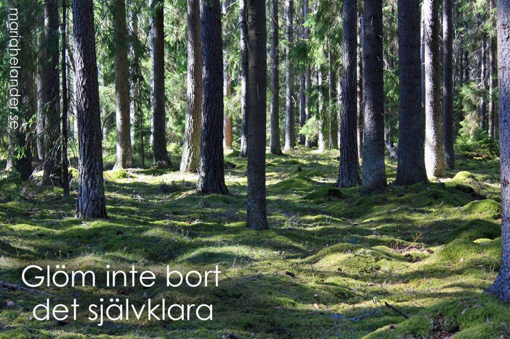 självklara
