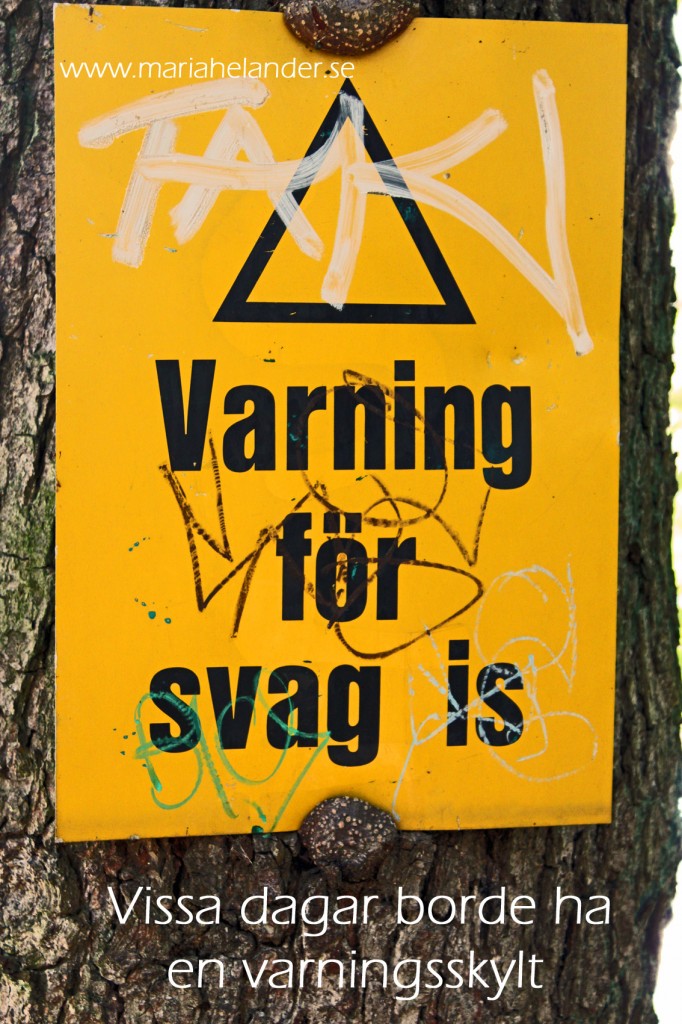 varningsskylt