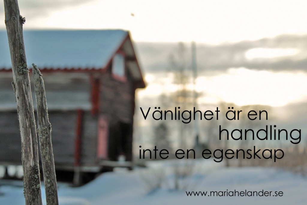 vänlighet